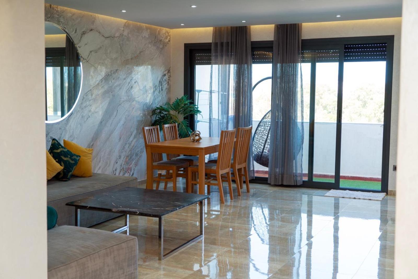Luxury 3 Bedroom Panoramic Views In Hotspot With Fibre Optic Wifi And Netflix Tanger Kültér fotó